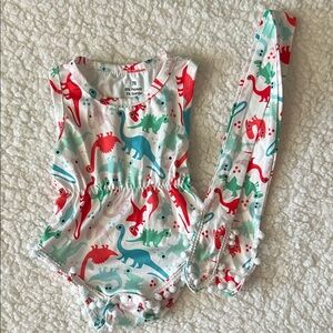 Dinosaur Print Kids One Piece